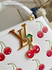 Fortok Louis Vuitton LV x TM Capucines Mini Cherry White 13.6 x 8 x 21cm - 6