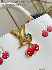 Fortok Louis Vuitton LV x TM Capucines Cherry White 17 x 9 x 27cm - 2