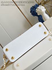 Fortok Louis Vuitton LV x TM Capucines Cherry White 17 x 9 x 27cm - 3