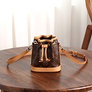 Fortok Louis Vuitton Nano Noé Monogram Canvas bag 16 x 10 x 13cm - 1