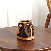 Fortok Louis Vuitton Nano Noé Monogram Canvas bag 16 x 10 x 13cm - 2