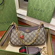 Fortok Gucci Ophidia Small Handbag Strawberry 25*15*6.5cm - 1