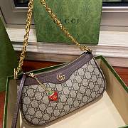 Fortok Gucci Ophidia Small Handbag Strawberry 25*15*6.5cm - 4