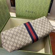 Fortok Gucci Ophidia GG Medium Tote Bag Canvas Brown 38x28x14cm  - 2