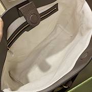 Fortok Gucci GG Medium Tote Bag Canvas Brown 38x28x14cm  - 4