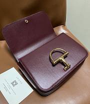 Fortok Gucci Siena small shoulder bag Rouge Leather 22.5*14*8CM - 3