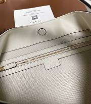 Fortok Gucci Beatrix medium tote bag White Leather 35*27.5*11cm - 6