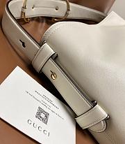 Fortok Gucci Beatrix medium tote bag White Leather 35*27.5*11cm - 2
