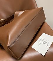Fortok Gucci Beatrix medium tote bag Brown Leather 35*27.5*11cm - 2