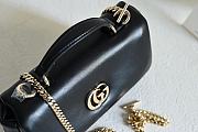 Fortok Gucci GG Milano Mini Top Handle Bag in Black leather 21 x 12.5 x 4.6cm - 5