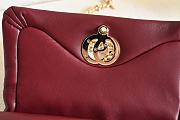 Fortok Gucci GG Milano Mini Top Handle Bag in Rouge leather 21 x 12.5 x 4.6cm - 5