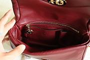 Fortok Gucci GG Milano Mini Top Handle Bag in Rouge leather 21 x 12.5 x 4.6cm - 4