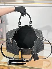 Fortok Louis Vuitton Keepall Bandoulière 45 in Damier Graphite Canvas 45x27x20cm - 6