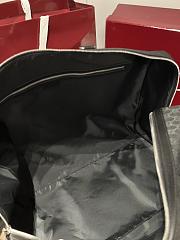 Fortok Gucci Ophidia Leather-Trimmed Monogrammed Coated-Canvas Duffle Bag Black 52x32x28cm - 5