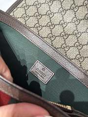 Fortok Gucci Ophidia medium top handle bag Brown 24×17.5×11.5cm - 2