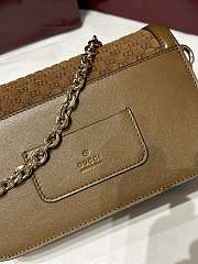 Fortok  Gucci GG Marmont small shoulder bag in a Brown 1.5×14x9cm  - 3