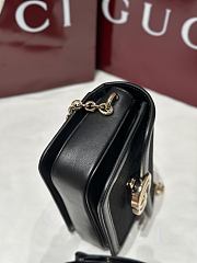 Fortok  Gucci Ophidia GG Supreme shoulder bag Black 1.5 x 14 x 9 cm - 3