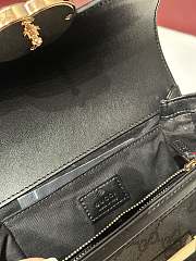 Fortok  Gucci Ophidia GG Supreme shoulder bag Black 1.5 x 14 x 9 cm - 5
