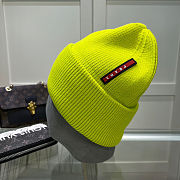 Fortok Prada Beanie Neon Yellow - 3