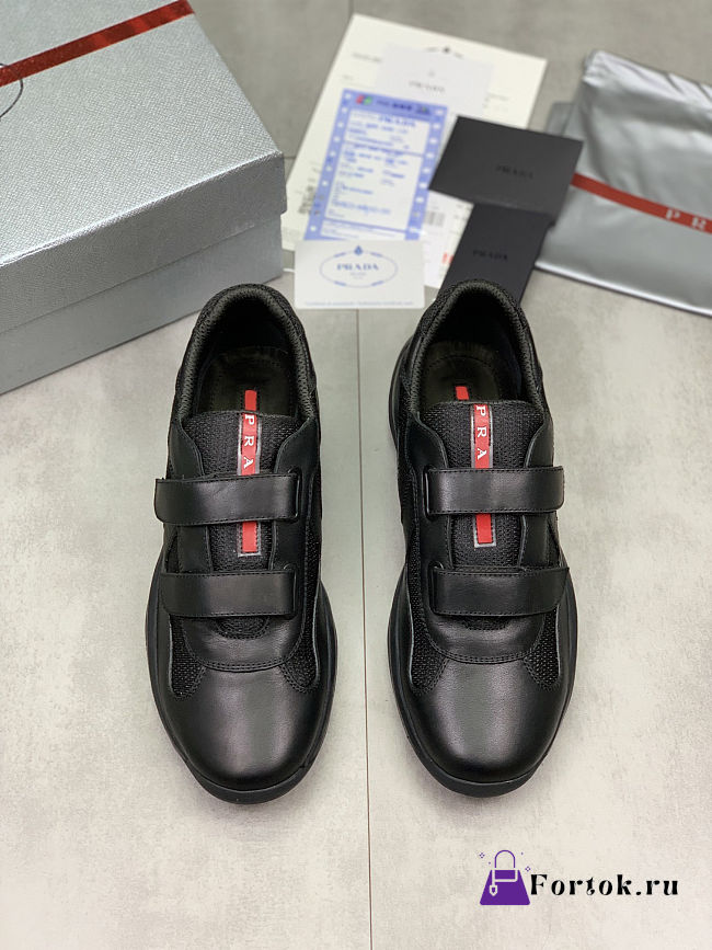 Fortok Prada America’s Cup Original sneakers Black  - 1