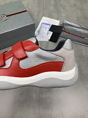 Fortok Prada America’s Cup Original sneakers Red - 3