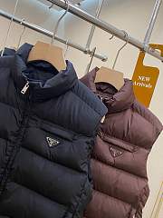 Fortok Prada Re-Nylon Down Vest Black/Brown - 5