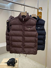 Fortok Prada Re-Nylon Down Vest Black/Brown - 4