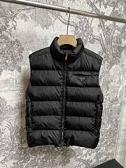 Fortok Prada Re-Nylon Down Vest Black - 1