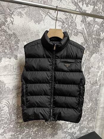 Fortok Prada Re-Nylon Down Vest Black