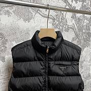 Fortok Prada Re-Nylon Down Vest Black - 5