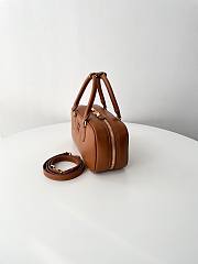 Fortok Miu Miu Arcadie Leather Medium Bag Brown 12×27×9cm - 6