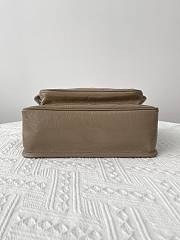 Fortok Saint Laurent Women's Niki Shoulder Bag in Vintage Leather Brown 28x20x8.5 - 2