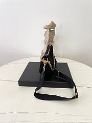 Fortok Prada Re-Nylon Demi-lune shoulder bag Black 30 x 13.5 x 6cm - 3