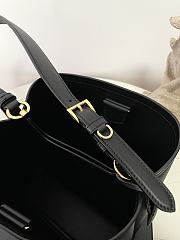 Fortok Prada Medium leather bag Black 21.5×22.5×13cm - 3