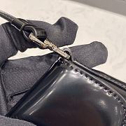 Fortok Prada Pre-Owned Mini Cleo Handbag Black 22×15.5×4cm - 2