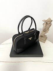 Fortok Prada medium Re-Edition 1978 tote bag Black 30×17.5×9cm - 5