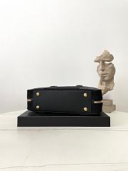 Fortok Prada medium Re-Edition 1978 tote bag Black 30×17.5×9cm - 3