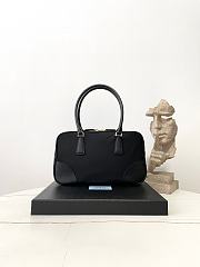 Fortok Prada medium Re-Edition 1978 tote bag Black 30×17.5×9cm - 2