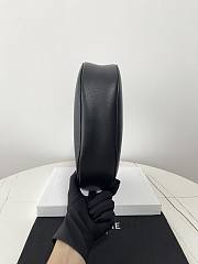 Fortok Celine HELOÏSE BAG IN SUPPLE GRAINED CALFSKIN Black 30×28.5×8cm - 3