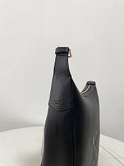 Fortok Celine HELOÏSE BAG IN SUPPLE GRAINED CALFSKIN Black 30×28.5×8cm - 2