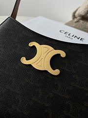 Fortok Celine MEDIUM TILLY BAG IN shiny calfskin 22×13.5×4cm - 3