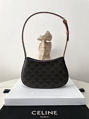 Fortok Celine MEDIUM TILLY BAG IN shiny calfskin 22×13.5×4cm - 6