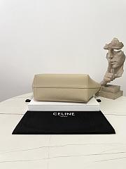 Fortok  CELINE Medium Cabas Anaïs Cuir Triomphe In Grained Calfskin Leather Beige 28×24×12cm - 2