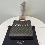 Fortok Celine Vertical Cabas in Triomphe Canvas 28.5×33×8cm - 2