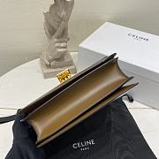 Fortok Celine Teen Classic Box Shoulder Bag Brown 24 X 18 X 7 cm - 6