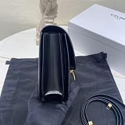 Fortok Celine Teen Classic Box Shoulder Bag Black 24 X 18 X 7 cm - 6