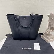 Fortok Celine Small Cabas Phantom tote bag Black 27 X 31 X 17 cm - 1