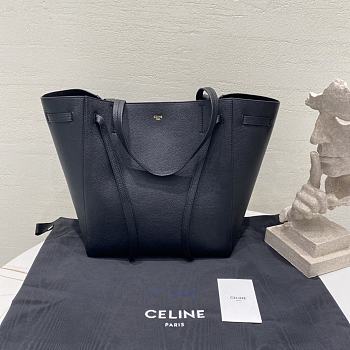 Fortok Celine Small Cabas Phantom tote bag Black 27 X 31 X 17 cm