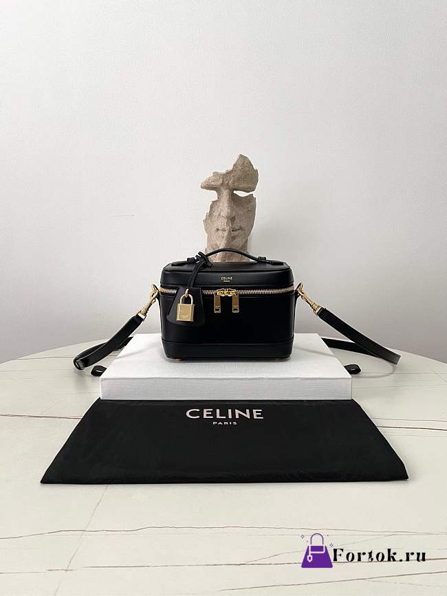 Fortok Celine Vanity Black 18×12×18cm - 1