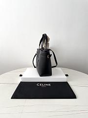 Fortok CELINE Mini Cabas Anaïs Cuir Triomphe In Grained Calfskin Leather White 20.5×19×9cm - 2